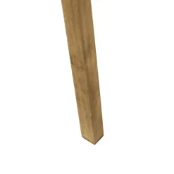 Tripod vintage hout met kap pauw groen 50 cm - Tripod Classic