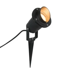 Tuinspot-prikspot zwart incl. snoer en stekker IP65 - Done