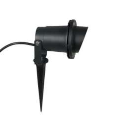 Tuinspot-prikspot zwart incl. snoer en stekker IP65 - Done