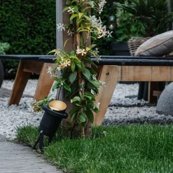 Tuinspot-prikspot zwart incl. snoer en stekker IP65 - Done