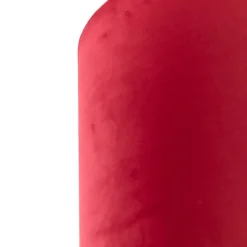 Velours lampenkap rood 50/50/25 met gouden binnenkant