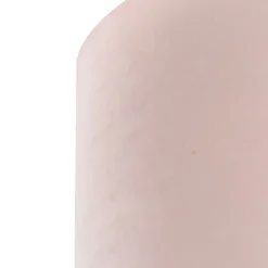 Velours lampenkap roze 50/50/25 met gouden binnenkant
