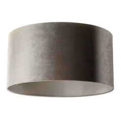 Velours lampenkap taupe 50/50/25