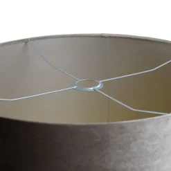 Velours lampenkap taupe 50/50/25