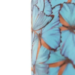 Velours lampenkap vlinder dessin 20/20/20 gouden binnenkant