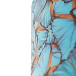 Velours lampenkap vlinder dessin 35/35/20 gouden binnenkant