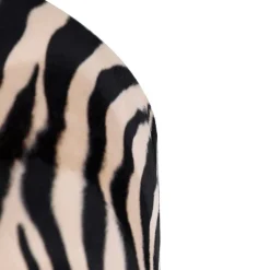 Velours lampenkap zebra dessin 50/50/25 gouden binnenkant