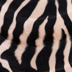 Velours lampenkap zebra dessin 50/50/25 gouden binnenkant