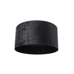 Velours lampenkap zwart 50/50/25