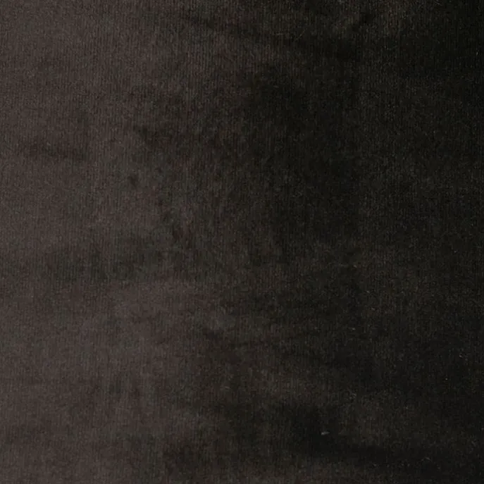 Velours lampenkap zwart 50/50/25 met gouden binnenkant