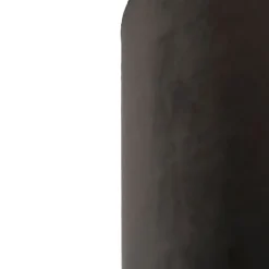 Velours lampenkap zwart 20/20/20 met gouden binnenkant