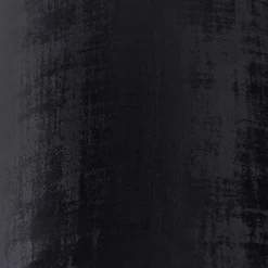 Velours lampenkap zwart cilinder 25/25/25