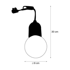Verhuisset van 6 verhuisfittingen zwart incl. A60 lichtbronnen - Move