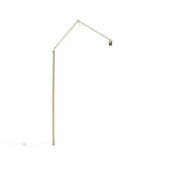 Verstelbare arm goud zonder voet voor vloerlamp - Editor