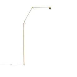 Verstelbare arm goud zonder voet voor vloerlamp - Editor