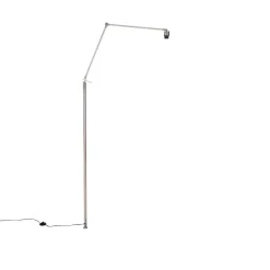 Verstelbare arm staal zonder voet voor vloerlamp - Editor