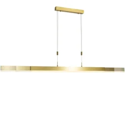 Verstelbare hanglamp goud incl LED - Lamba