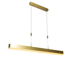 Verstelbare hanglamp goud incl LED - Lamba
