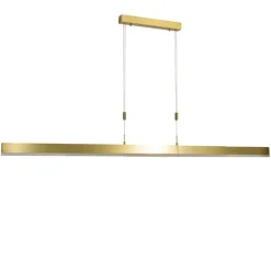 Verstelbare hanglamp goud incl LED - Lamba