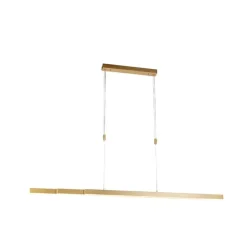 Verstelbare hanglamp messing dim to warm incl. LED - Juliet