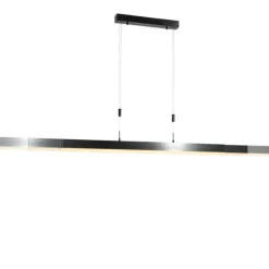 Verstelbare hanglamp zwart incl. LED dimbaar - Lamba