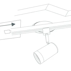 Vierkant afdekplaatje 10x10cm wit RAL 9016