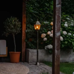 Vintage buiten lantaarn antiek goud 120 cm - Antigua
