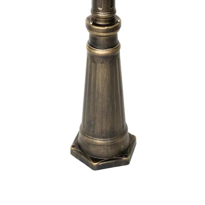 Vintage buiten lantaarn antiek goud 240 cm 2-lichts - Antigua