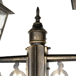 Vintage buiten lantaarn antiek goud 240 cm 2-lichts - Antigua