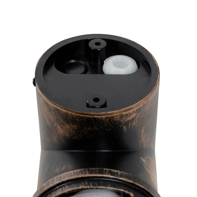 Vintage buiten wandlamp antiek goud IP54 - Kiki