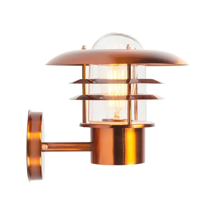 Vintage buitenwandlamp koper IP44 - Prato