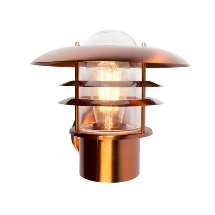 Vintage buitenwandlamp koper IP44 - Prato