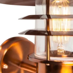 Vintage buitenwandlamp koper IP44 - Prato