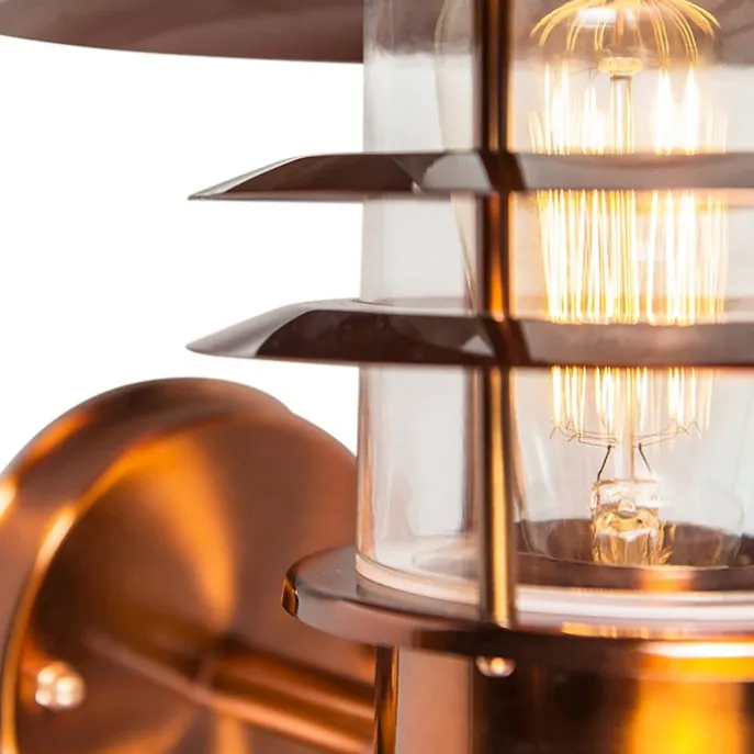 Vintage buitenwandlamp koper IP44 - Prato