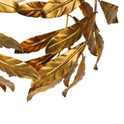 Vintage hanglamp antiek goud 40 cm - Linden