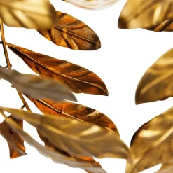 Vintage hanglamp antiek goud 40 cm - Linden