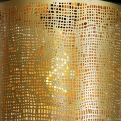 Vintage hanglamp zwart met messing rond 3-lichts - Kayleigh