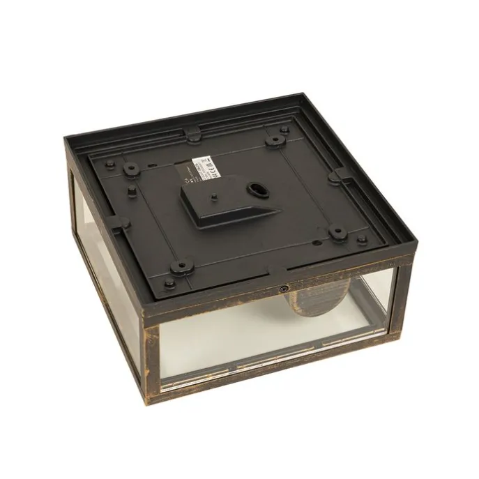 Vintage plafondlamp antiek goud IP442-lichts - Charlois