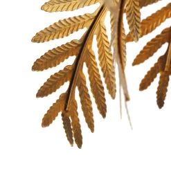 Vintage plafondlamp goud 45 cm rond - Botanica