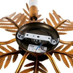 Vintage Smart plafondlamp goud 70 cm incl. 5 WiFi B35 - Botanica