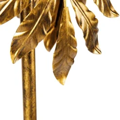 Vintage vloerlamp antiek goud 30 cm zonder kap - Linden