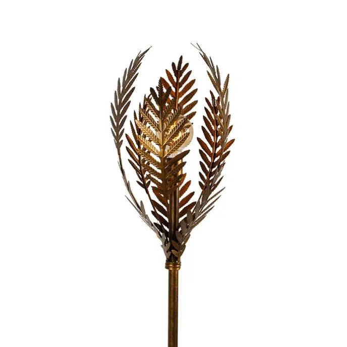 Vintage vloerlamp goud 70 cm - Botanica