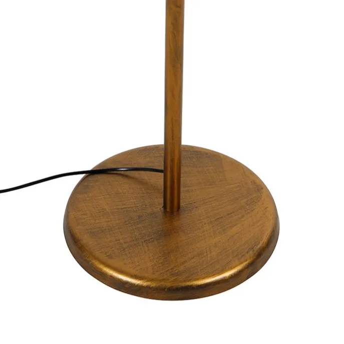 Vintage vloerlamp goud 70 cm - Botanica