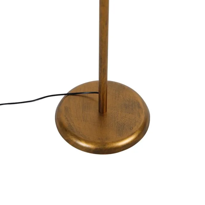 Vintage vloerlamp goud 187 cm 2-lichts - Botanica
