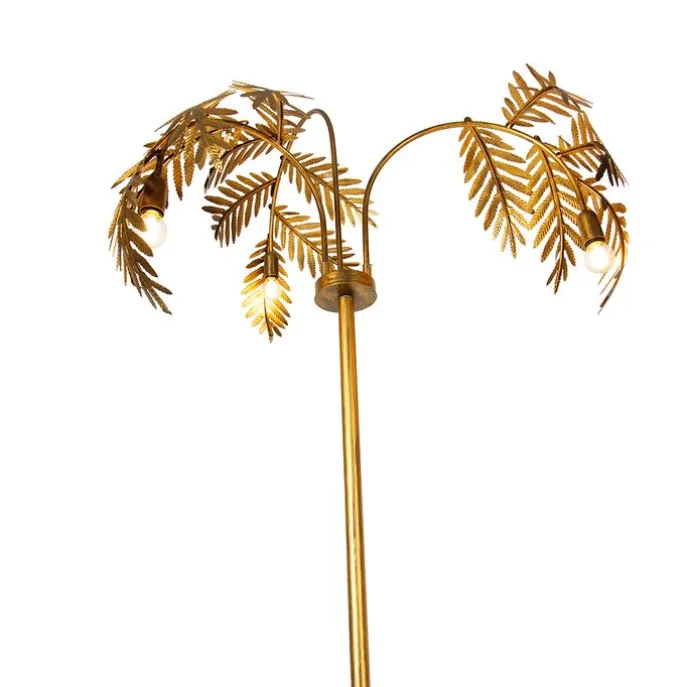 Vintage vloerlamp goud 193 cm 3-lichts - Botanica