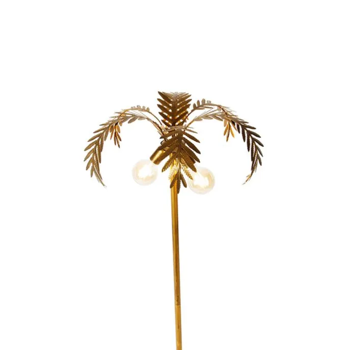 Vintage vloerlamp goud 156 cm 2-lichts - Botanica