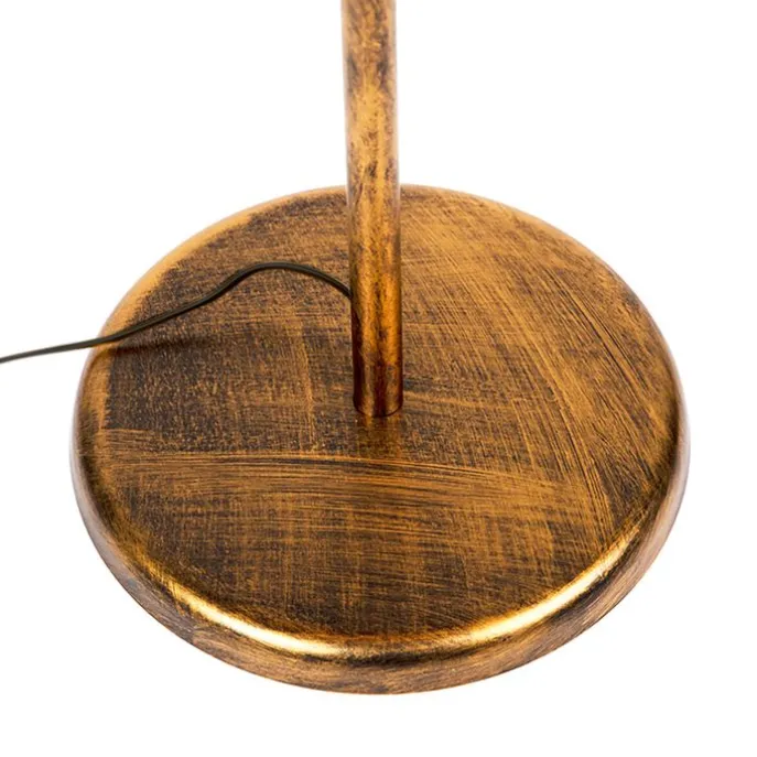 Vintage vloerlamp goud 156 cm 2-lichts - Botanica