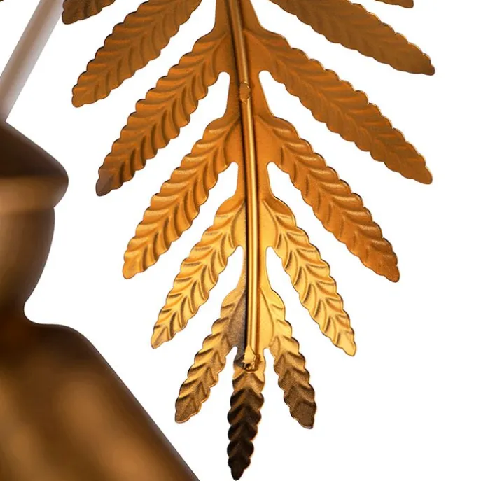 Vintage vloerlamp goud 156 cm 2-lichts - Botanica