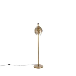 Vintage vloerlamp goud 145 cm - Botanica