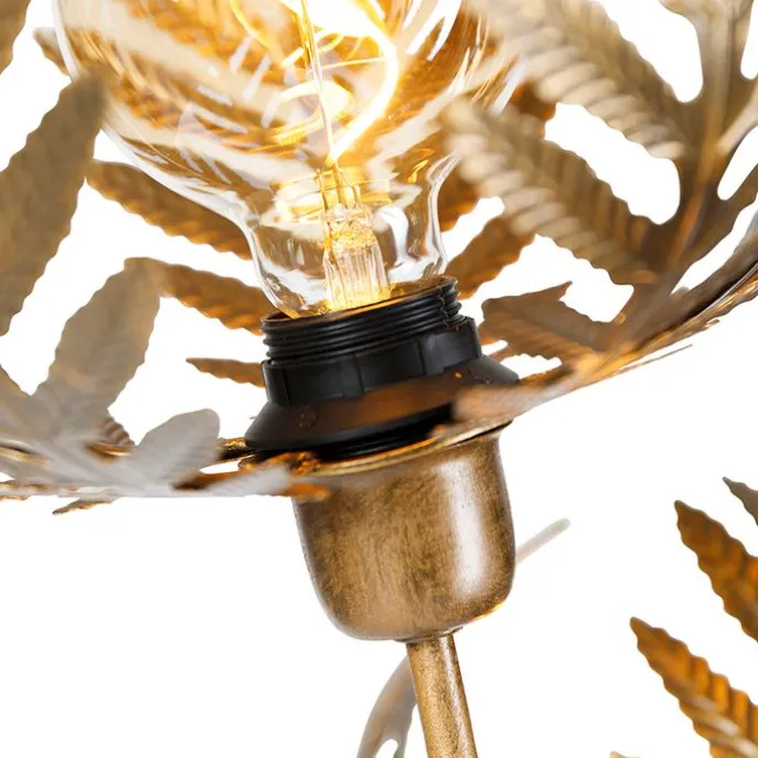 Vintage vloerlamp goud 182cm 3-lichts - Botanica